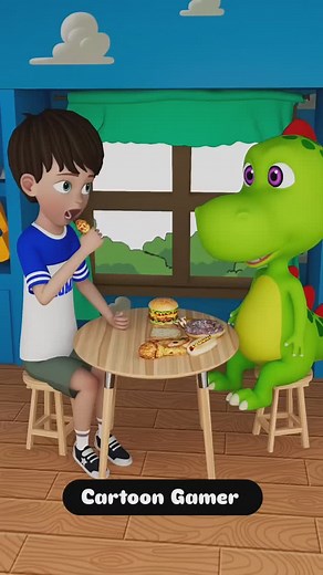 Rexi_s_Num_Num_Num_🍔#animation_#funny_#memes #Shorts_ on #cartoongamer | Maisar Ali