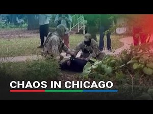 Chicago neighborhood erupts in anger amid tear gas, immigration arrests | ABS-CBN News