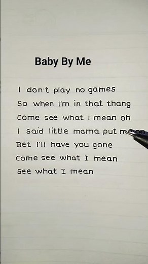 Baby By Me - 50 Cent (Lyrics)