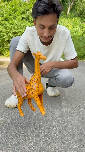 35K views · 1.7K reactions | ETA DUITA 2 JAT GIRAFFE REMOTE CONTROL GIRAFFE UNBOXING #shorts #trending #review #toys #badrulshorts #animal | Badrul Shorts | Facebook