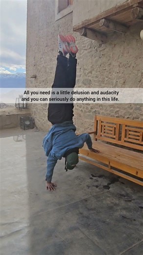 Hand stand -calisthenics