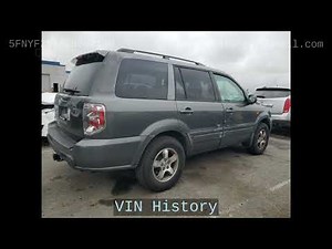 2007 Honda Pilot Exl 5FNYF287X7B002199