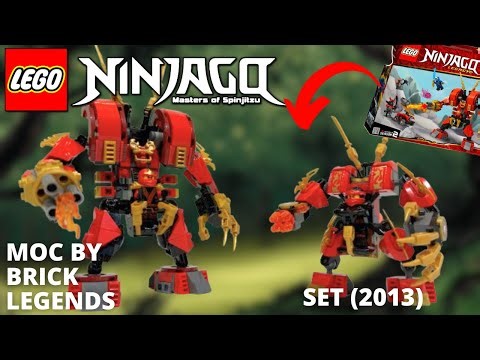 Legacy Kai's Fire Mech REVAMP: Ninjago Fanon Review