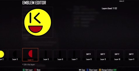 Call of Duty: Black Ops 2 emblem tutorial - iSekC logo