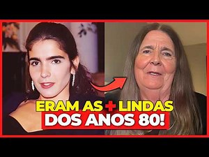 BEFORE AND AFTER OF THE 50 MOST BEAUTIFUL GLOBO ACTRESSES OF THE 70S! 😱
