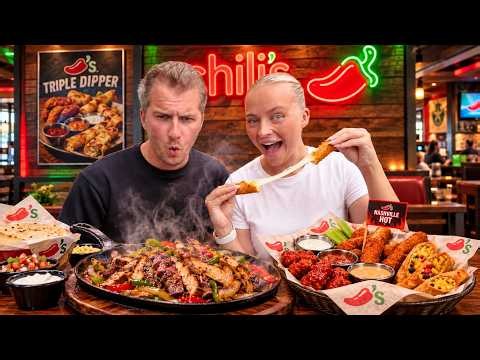 Brits First Time Eating at Chili's! Is It Actually Good?
