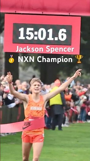 Jackson Spencer | 🥇 NXN & Brooks XC Champion | Utah Runners 🏆 💪🏼