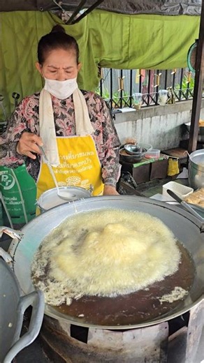 ขายมานานมากกว่า 35 ปี ข้าวเม่าทอด #shorst #streetfood #thaifood #สร้างอาชีพ