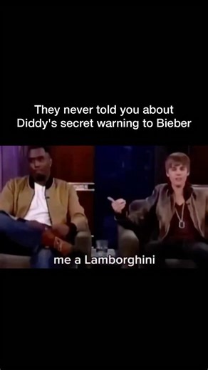 Diddy’s Secret Warning to Justin Bieber 😳 Live On TV