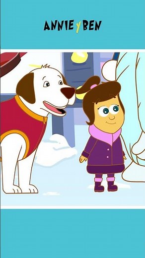 Fun at the snow carnival #shorts #cartoonsforkids #annieandben