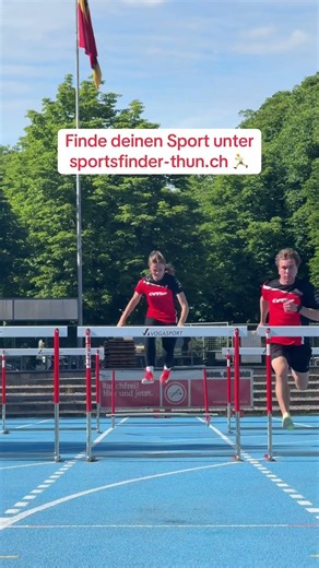 Finde auf sportsfinder-thun.ch heraus, welcher Sport am besten zu dir passt! 🏁