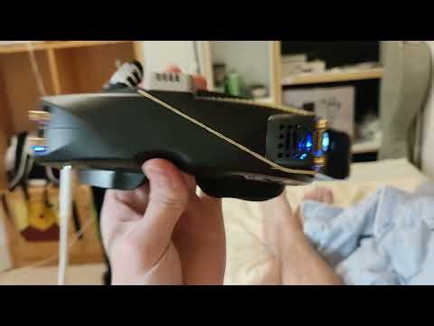 Skyzone 04x pro dual module 1.3ghz and 5.8ghz switch what surprise fpv analog receiver ability