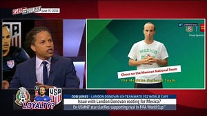 383K views · 294 reactions | Cobi Jones reacts to Landon Donovan supporting Mexico in the FIFA World Cup | Speak | Facebook