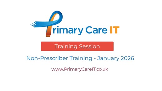 Non-Prescriber Training (EMIS) January 2026