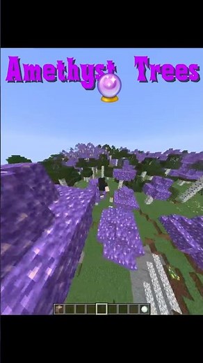 Minecraft Amethyst Tree 🔮💠
