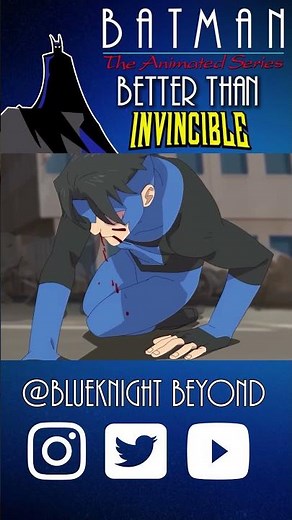 BTAS better than Invincible | Batman the animated series