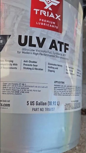 TRIAX Mercon ULV ATF transmission fluid for your Ford 8 and 10 speed transmissions. #triax