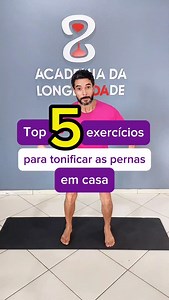 Top 5 exercícios para tonificar as pernas em casa. Para mais dicas, segue o meu perfil. | Ítalo Jatobá
