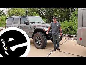 etrailer | A Closer Look at the Roadmaster Falcon 3HD Tow Bar on a 2021 Jeep Wrangler Unlimited