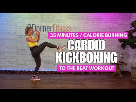 CARDIO KICKBOXING TO THE BEAT | Intense Cardio and Calorie BURN