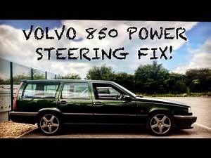 Volvo 850 Power Steering Replacement & Bleed