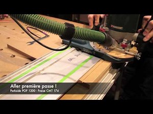 video 137 - Defonceuse Parkside + Bosch FSN-OFA