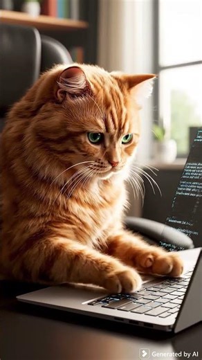Ai Orange cat activities: Hacking the mainframe