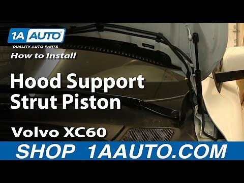 How To Replace Hood Struts 09-17 Volvo XC60
