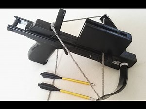 INGENIOUS REPEATING HOMEMADE CROSSBOW PISTOL