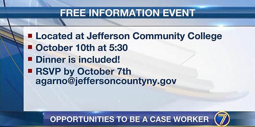 Free info session on social services jobs coming soon