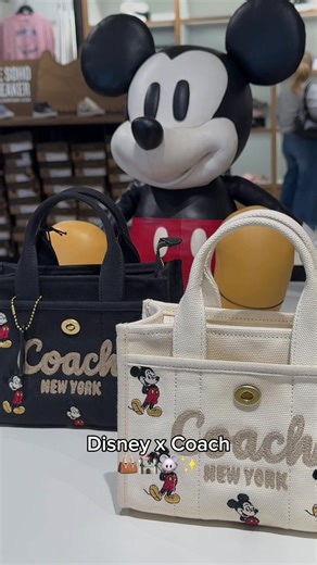 🏰 A little magic goes a long way! Disney x Coach is here with whimsical details and timeless style — now at Orlando Vineland Premium Outlets ✨👜🎠 #DisneyxCoach #ShopOrlando #OrlandoVinelandPremiumOutlets