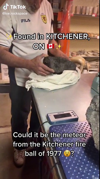 Meteor or Slag? Discovering Kitchener's Fireball