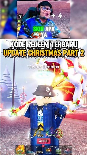 LATEST REDEEM CODE IN FIS IT'S CHRISTMAS SECRET UPDATE #fishit #shorts