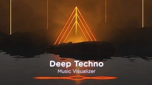 Deep Techno Musik Visualizer (Quadratische) | Renderforest