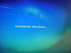ERROR AL INSTALAR WINDOWS 7.AVI
