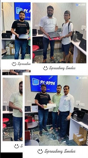 PC Adda Happy Customers #pcadda #affordabletech #laptop #happycustomer #refurbishedlaptop