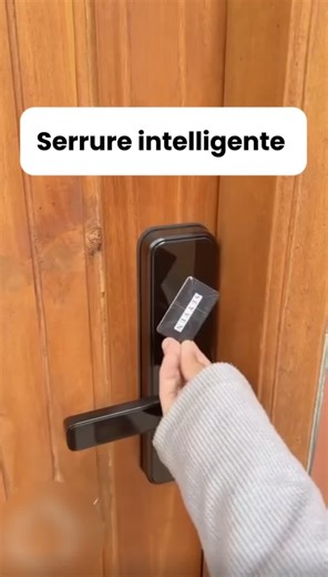 Code, empreinte, carte, téléphone. Ouvrez votre porte comme vous voulez. #viral #benin🇧🇯 #tiktokbenin🇧🇯