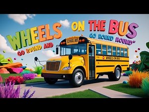 Wheels On The Bus Song | The Magic Bus Adventure | Kids Songs And Nursery Rhymes | Kids TV.