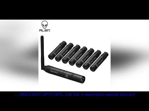 ALIEN 2.4G ISM Wireless DMX 512 Dfi Controller XLR Receiver Transmitter For Disco DJ Party Bar Stage