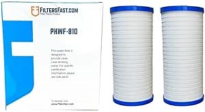 Filters Fast PHWF-810 Compatible Replacement for Aqua-Pure AP810 Water Filter Cartridge, 2-Pack