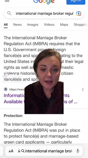 Understanding the Mail Order Bride Act and IMBRA