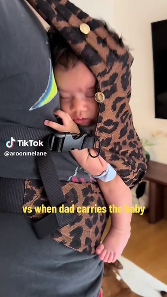 The Differences in Baby Carrying: Mom vs. Dad