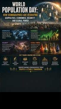 Demographics Will Decide the Next Superpower #geopolitics #worldpopulationday #ukrainewar