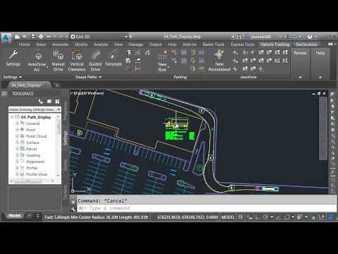 Learn Autodesk Vehicle Tracking Pt.5 - Controlling Path Display