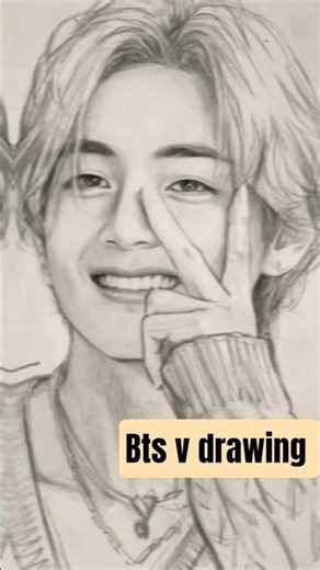 ESEY drawing BTS v #art #drawing