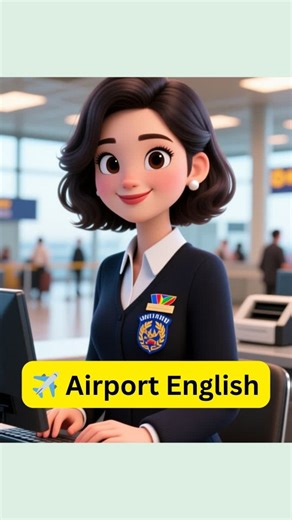 English with AI🤖 on Instagram‎: "✈️ Learn English at the airport! Practice real-life conversations with a check-in agent. Perfect for travelers and English learners! 📩 Follow this channel to get more English tips! ✈️ انگلیسی فرودگاهی را یاد بگیرید! تمرین مکالمه واقعی با مسافر و پذیرش فرودگاه. مناسب برای مسافران و زبان‌آموزان! 📩 برای دریافت نکات بیشتر، فالو کن. @morsh_english @morsh_english #یادگیری_انگلیسی #انگلیسی_فرودگاهی #انگلیسی_سفر #EnglishLearning #AirportEnglish"‎