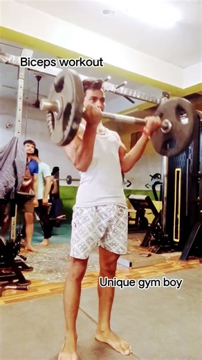 unstoppable biceps pump exercise on gym