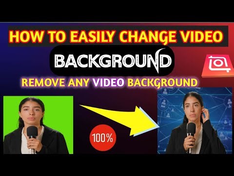 Change Video Background with chroma ( inshot tutorial )