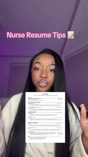 This resume has helped me and so many other students get into nursing school!! Comment below any questions you have 💕 #nursingstudent #nursingschool #nurse #newgradnurse #nurseresume #nurseresumetips #nurseresumehelp #newgradjobs #nclex #rn #bsn #nursesoftiktok #nursetok