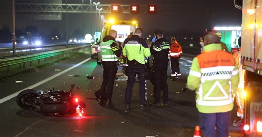 Motorrijder uit Den Haag om het leven gekomen bij ongeluk op A5 bij Lijnden